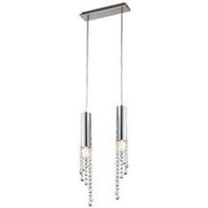 Zwis Duero 2 x 3 W LED GU10 chrom 32 - 25265
