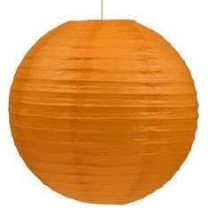 Abażur papierowy - Kokon kula papierowa 60 Pomarańcz 31 - 88232