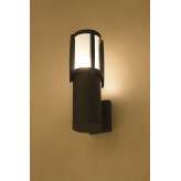 Kinkiet ogrodowy Sirocco i kinkiet szary 3395