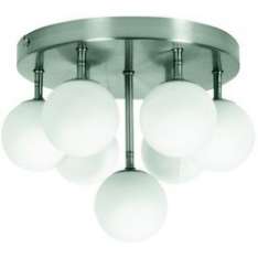 Plafon Etiuda 7 xg9 | 40W 230V nikiel mat 97 - 89314