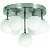 Plafon Etiuda 7 xg9 | 40W 230V nikiel mat 97 - 89314