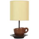 Lampa biurkowa Cynka 1 x 60W E27 brązowy 41 - 34793
