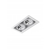 Oprawa wpuszczana squares 111x2 230V ALU aqform