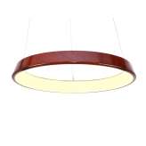 Lampa Nowatorska LED Ring Orbit Rp1 Wood z 3 barwami światła LED