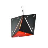 Lampa wisząca Designerska Modna Kirigami Black - Orange Super