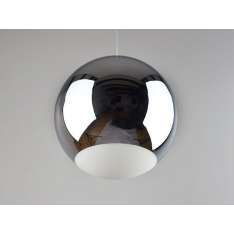 Lampa Minimalistyczna metalowa LED Globo chrom 12W