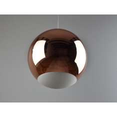 Lampa Minimalistyczna metalowa LED Globo w Kolorze miedzianym chromowanym 12W