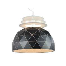 Lampa wisząca Designerska Oslo w wersji S Black 40 cm w skandynawskim Stylu
