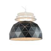 Lampa wisząca Designerska Oslo w wersji S Black 40 cm w skandynawskim Stylu