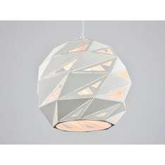 Lampa wisząca Ażurowa bianca White 30 cm