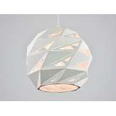 Lampa wisząca Ażurowa bianca White 30 cm