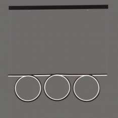 Lampa wisząca Ultranowoczesna LED Helix 3 w Kolorze Coffee o mocy 70W 4000 K