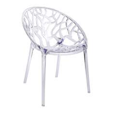 Krzesło KORAL transparentne - poliwęglan