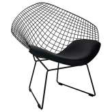 Poduszka Fotel Volier Soft czarny - czarna