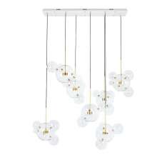 MOOSEE lampa wisząca CAPRI LINE 7 złota