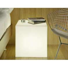 Lampa ogrodowa New Garden Cuby 53 biała - LED