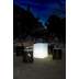 NEW GARDEN lampa ogrodowa CUBY 20 SOLAR & BATTERY biała