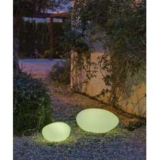 Lampa ogrodowa New Garden Petra 60 Solar biała - LED Sterowanie Pilotem