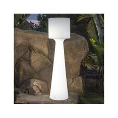 Lampa ogrodowa New Garden Grace 170 B biała - LED Wbudowana Bateria