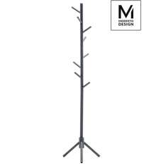 Wieszak Modesto stojący Stick szary - drewno bukowe