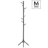 MODESTO wieszak stojący STICK szary - drewno bukowe