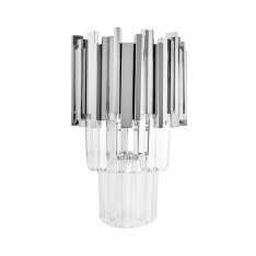 Kinkiet Imperial Wall Silver - stal | kryształ
