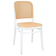 Krzesło WICKY białe - polipropylen