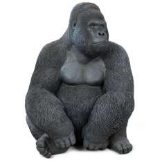 KARE dekoracja stojąca GORILLA XL 76cm czarna