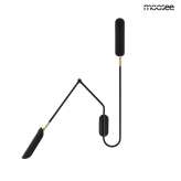 MOOSEE lampa ścienna TENTA czarna