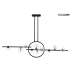 MOOSEE lampa wisząca ALURE LINE TWIN 120 czarna