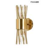 MOOSEE lampa ścienna LORENZO złota