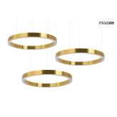 MOOSEE lampa wisząca RING 60 + 60 + 60 złota na jednej podsufitce