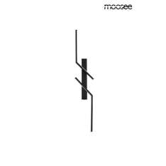 MOOSEE lampa ścienna MAISON 60 czarna