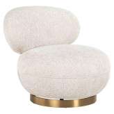 RICHMOND fotel obrotowy JACE beżowy