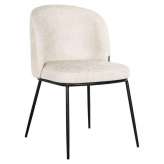 RICHMOND krzesło ELVI beżowe - trudnopalne