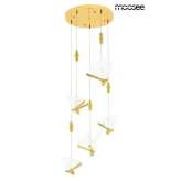 MOOSEE lampa wisząca BUTTERFLY DISC 5 złota