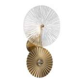 RICHMOND lampa ścienna OTIS szczotkowane złoto