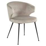 RICHMOND krzesło XANDRA jasnobeżowe