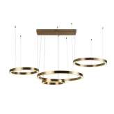 RICHMOND lampa wisząca LILOU szczotkowane złoto