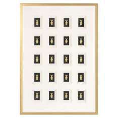 RICHMOND obraz BEAR BLOCK 3D 100x70 cm