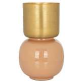 RICHMOND wazon CALLA szczotkowane złoto