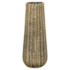 RICHMOND wazon LORAN L szczotkowane złoto