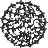 KARE dekoracja ścienna SCHOOL OF KOI 160 czarna