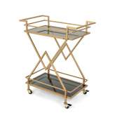 KARE barek PYRAMIDS złoty