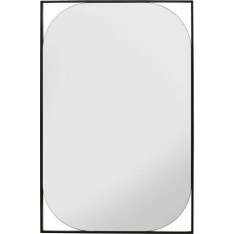 KARE lustro ścienne BONITA 71x109 cm czarne