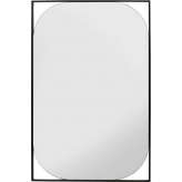 KARE lustro ścienne BONITA 71x109 cm czarne