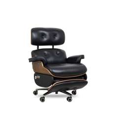 Fotel biurowy LOUNGE AUTOMATIC czarny