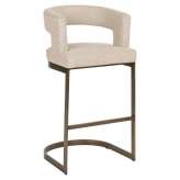 RICHMOND krzesło barowe ELLIS beżowe