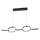 RICHMOND lampa wisząca LAYN brązowa