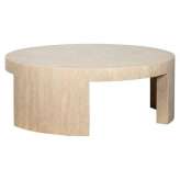 RICHMOND stolik kawowy okrągły BILTMORE beżowy